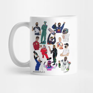 F1 Driver Collective Mug